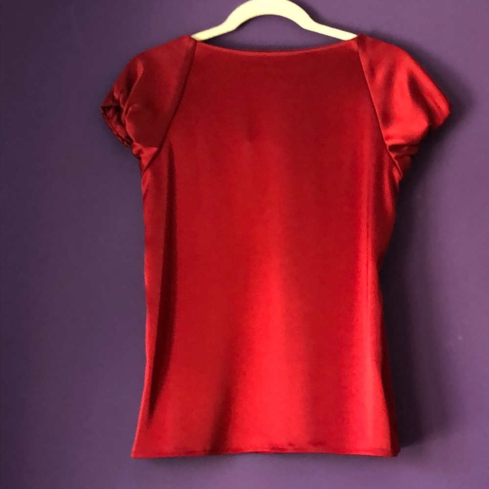 Theory Ruby Red Top - image 3